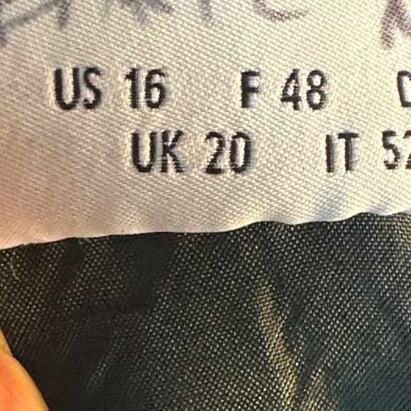 Akris Punto Teal Melissa Slim Fit Straight Leg Cigarette Pants, size 16 - Picture 3 of 9